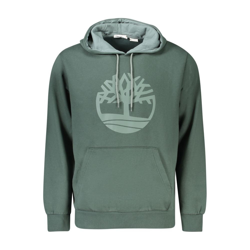 Green Cotton Men Sweater - ventzia