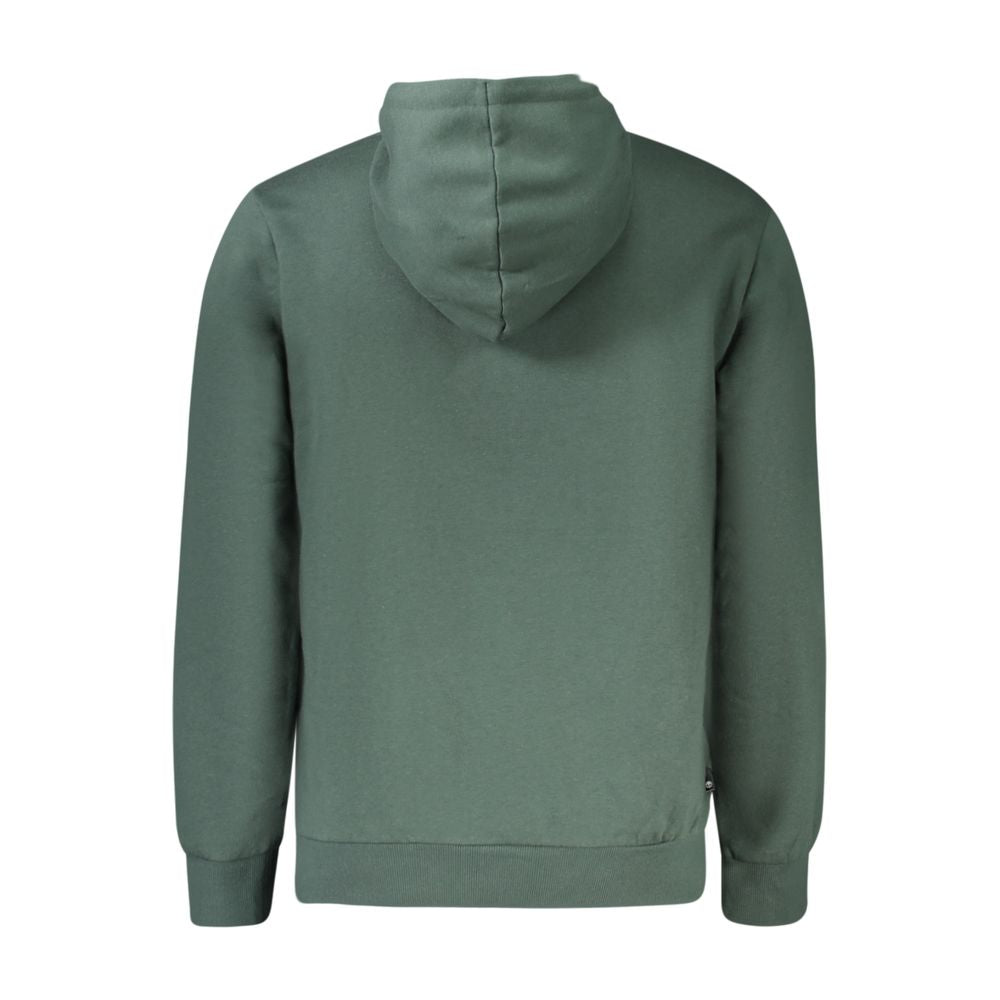 Green Cotton Men Sweater - ventzia