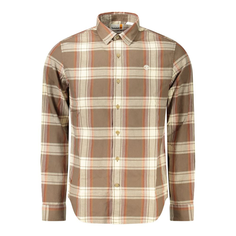 Brown Cotton Shirt