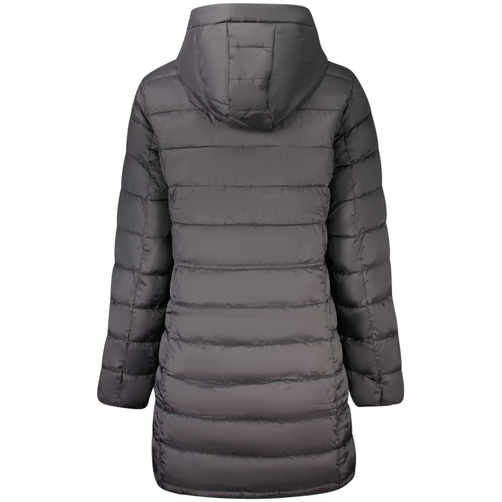 Black Polyamide Women's Jacket - ventzia