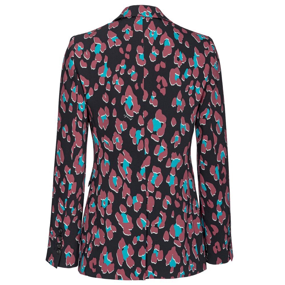 Black Polyester Women's Blazer