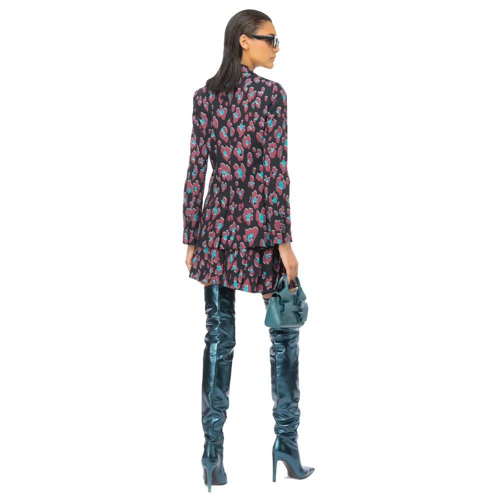 Black Polyester Women's Blazer