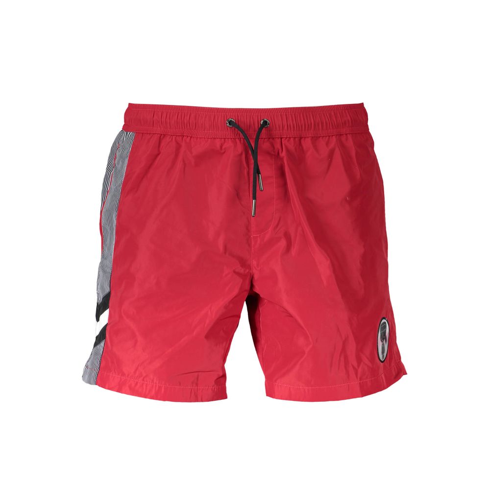 Red Polyester Swimwear - ventzia