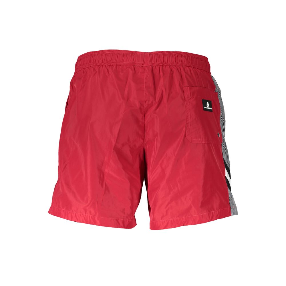 Red Polyester Swimwear - ventzia