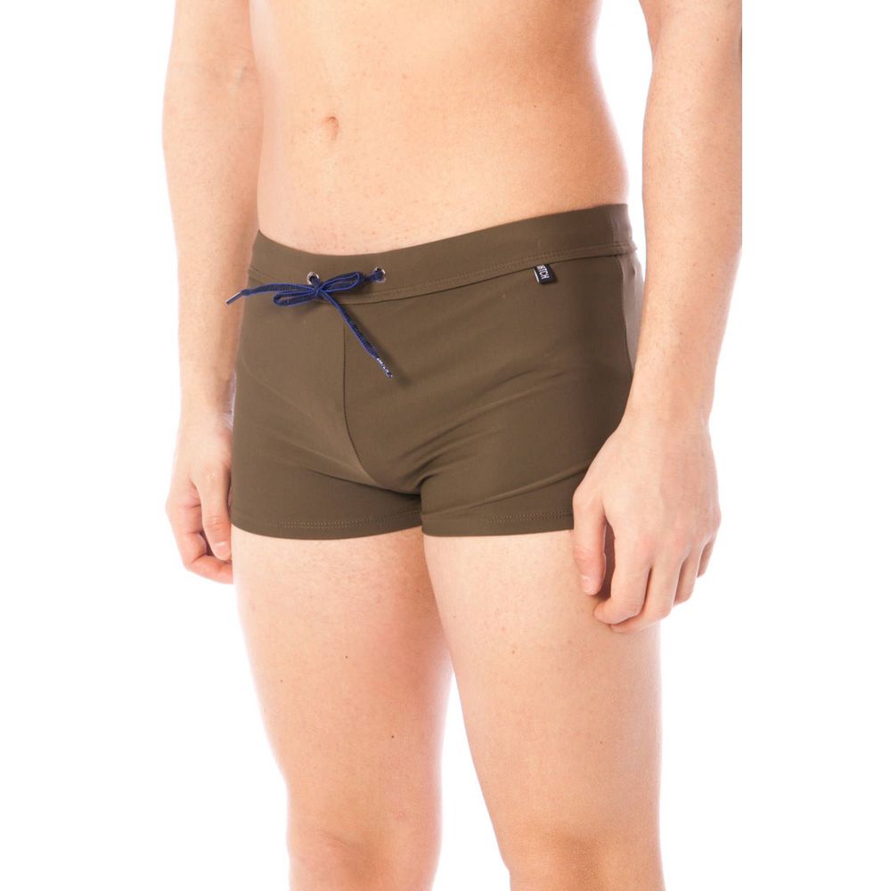 Green Elastane Swimwear - ventzia