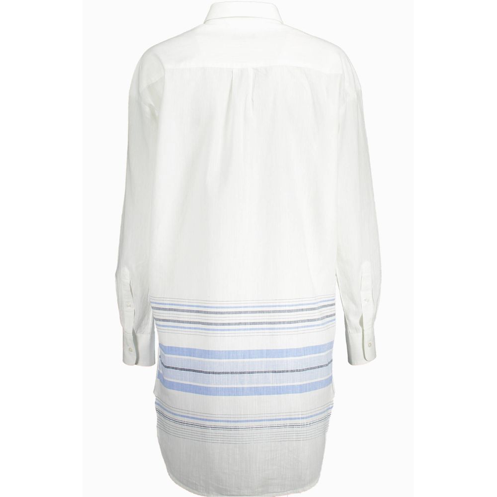 White Cotton Shirt - ventzia