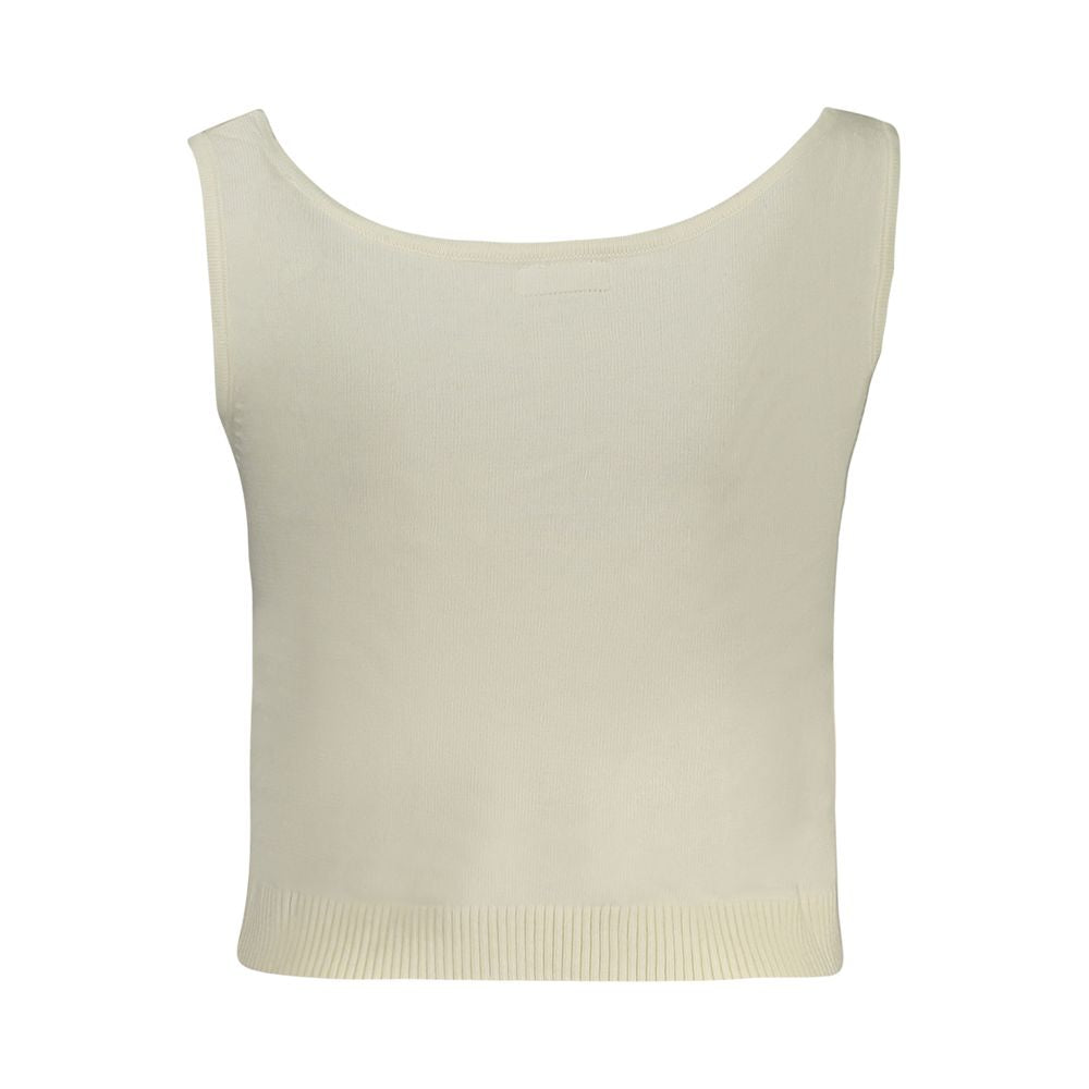 Bianco Poliestere Women Shirt - ventzia