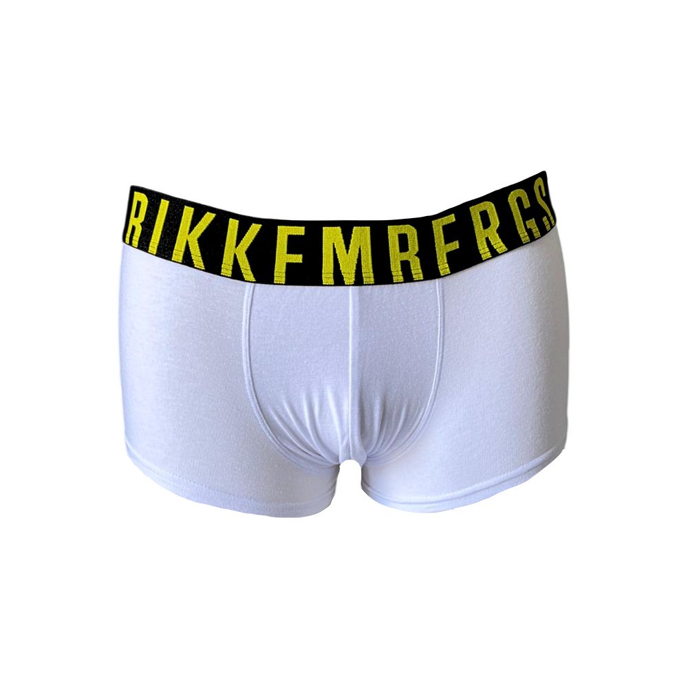 White Cotton Men Boxer - ventzia