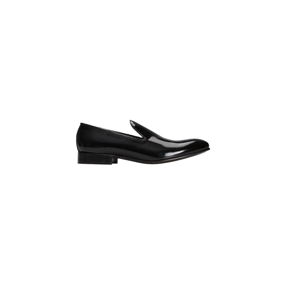 Black Calfskin Men Loafer - ventzia