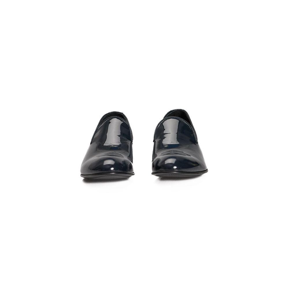 Blue Calfskin Men Loafer - ventzia