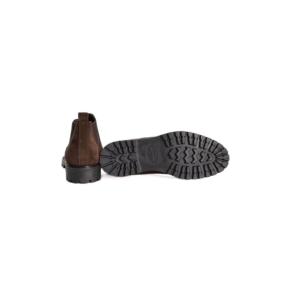 Brown Calfskin Men's Boot - ventzia