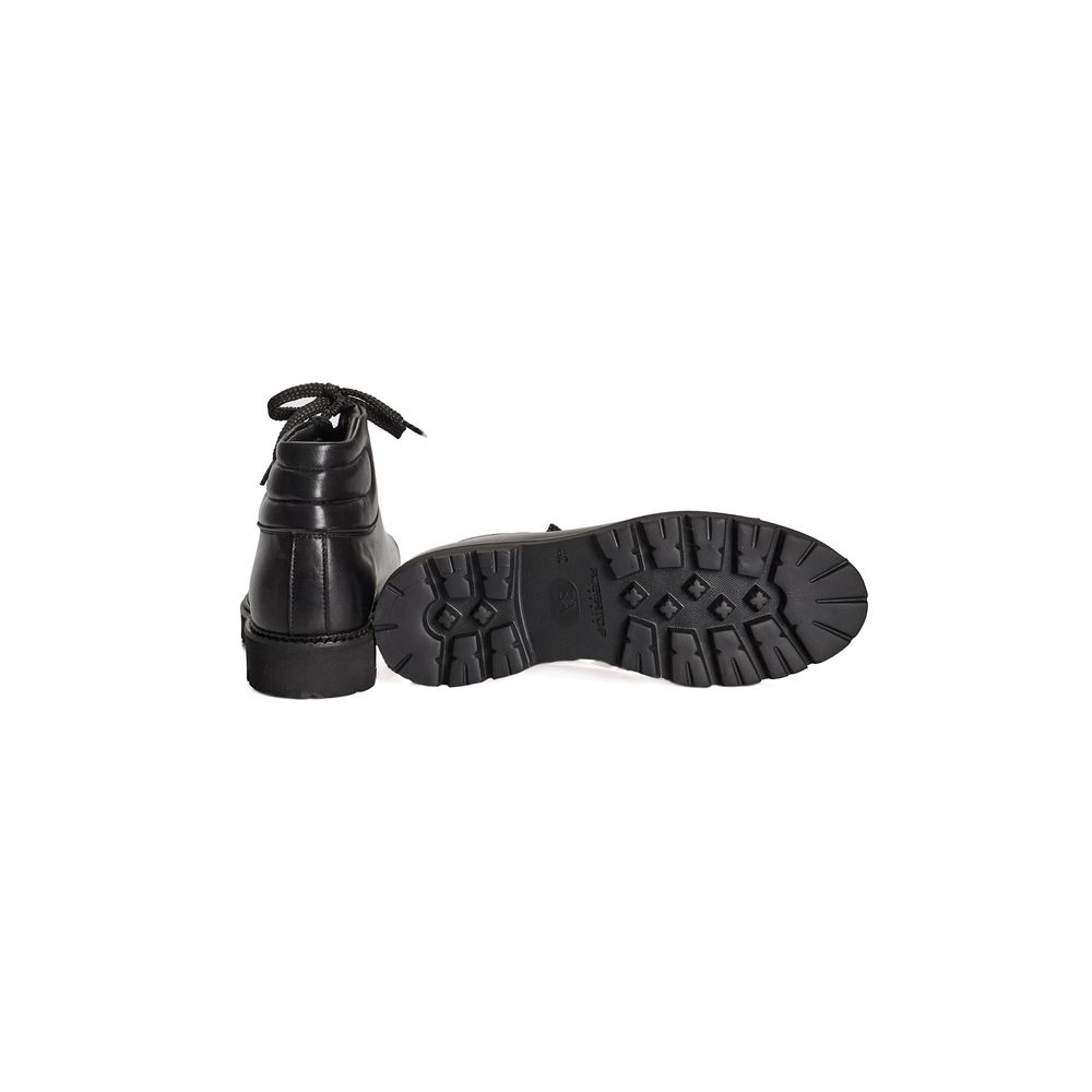 Black Calfskin Men Boot - ventzia
