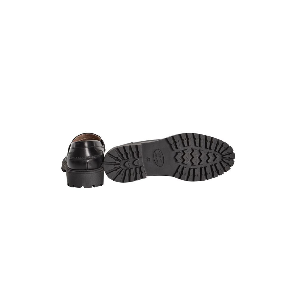 Black Calfskin Men Loafer - ventzia