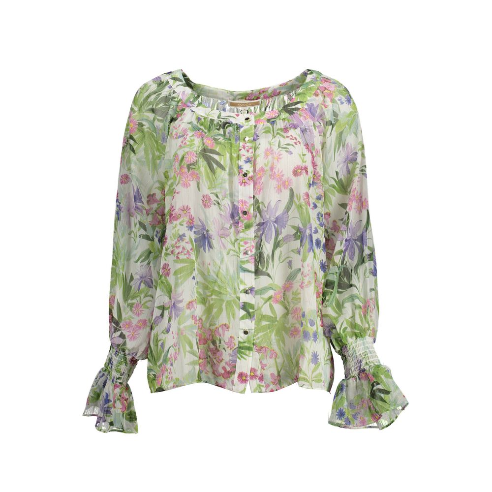 Green Polyester Shirt - ventzia