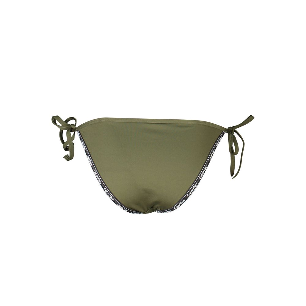 Verde Polyester Woman Swim Brief - ventzia