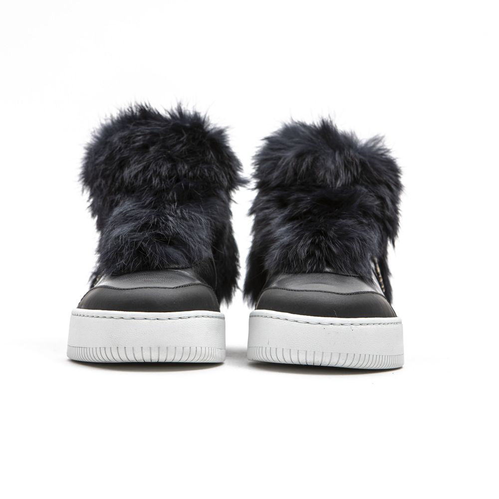 Blue Cotton Women Sneaker - ventzia