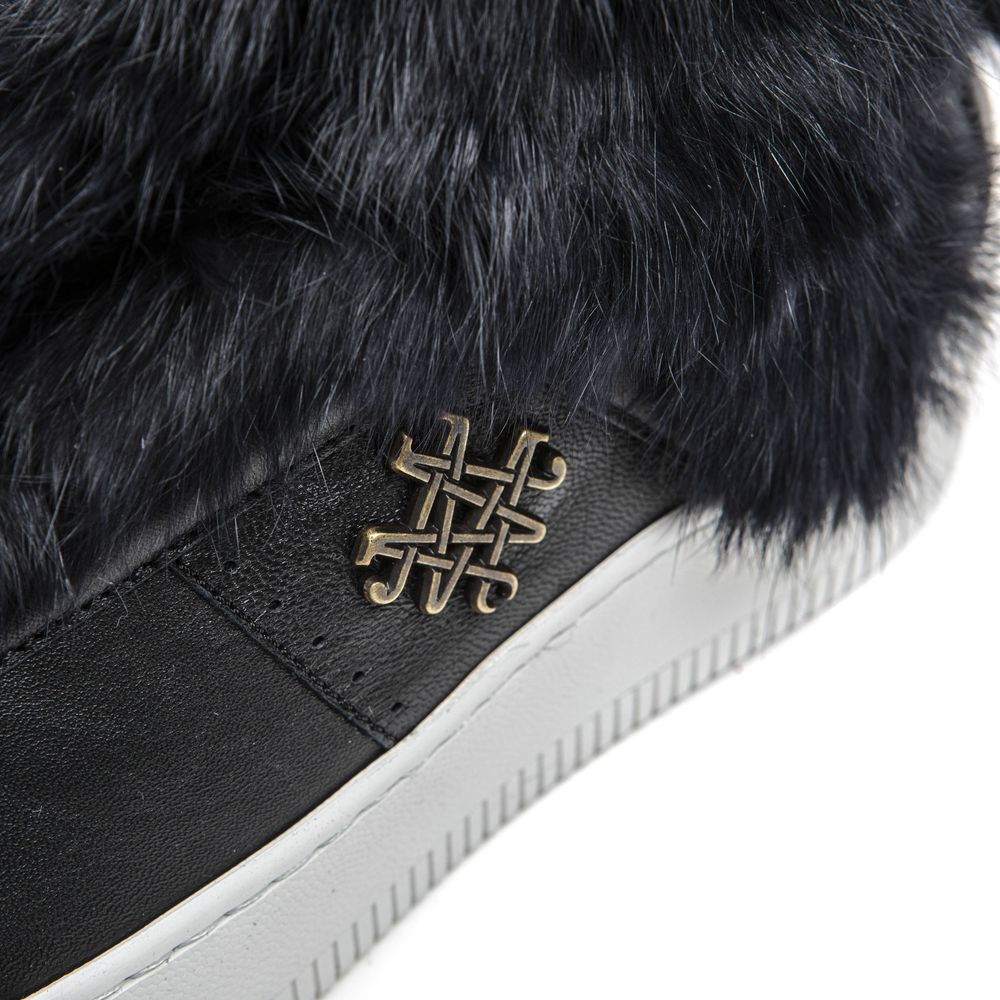 Blue Cotton Women Sneaker - ventzia
