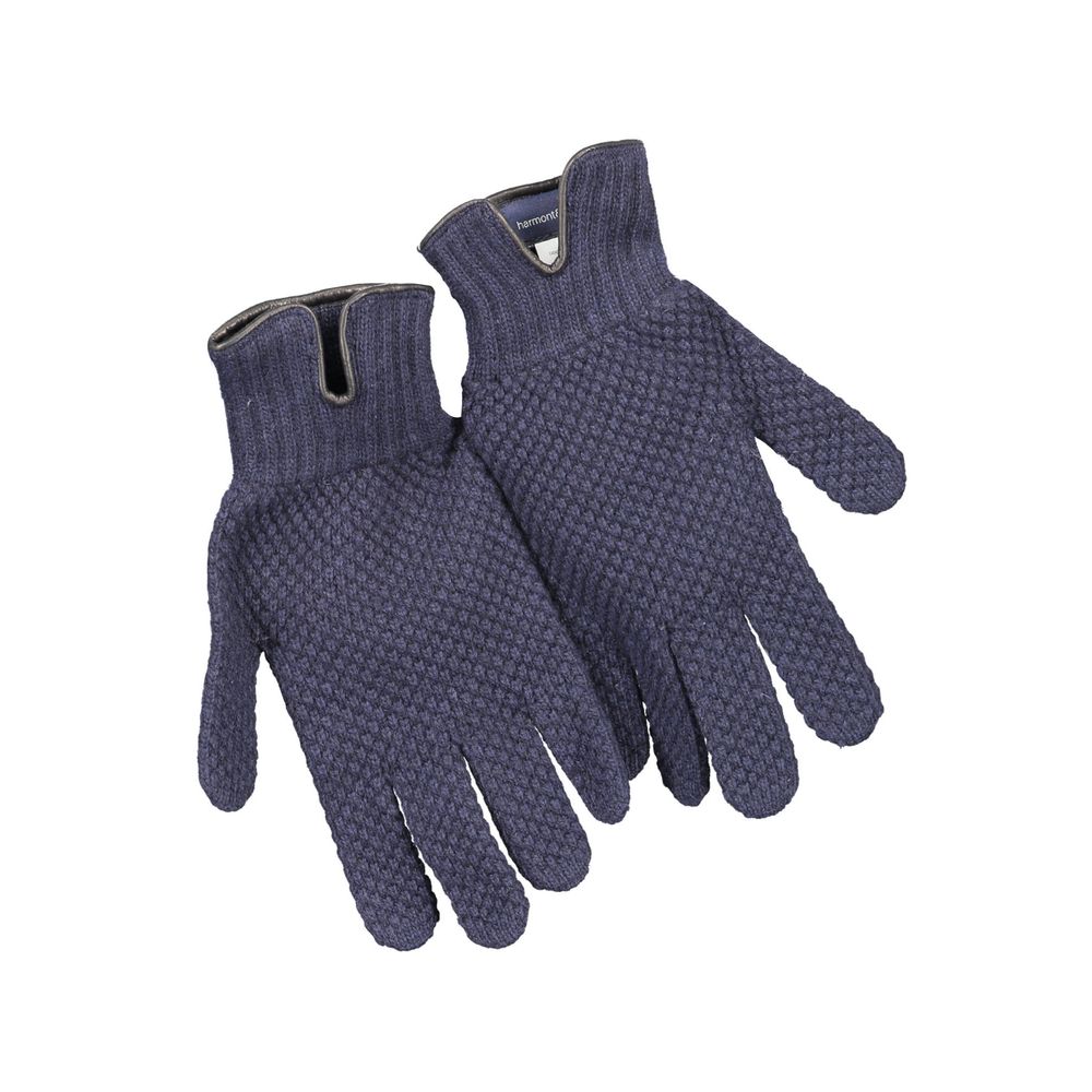 Navy Wool Men's Gloves - ventzia