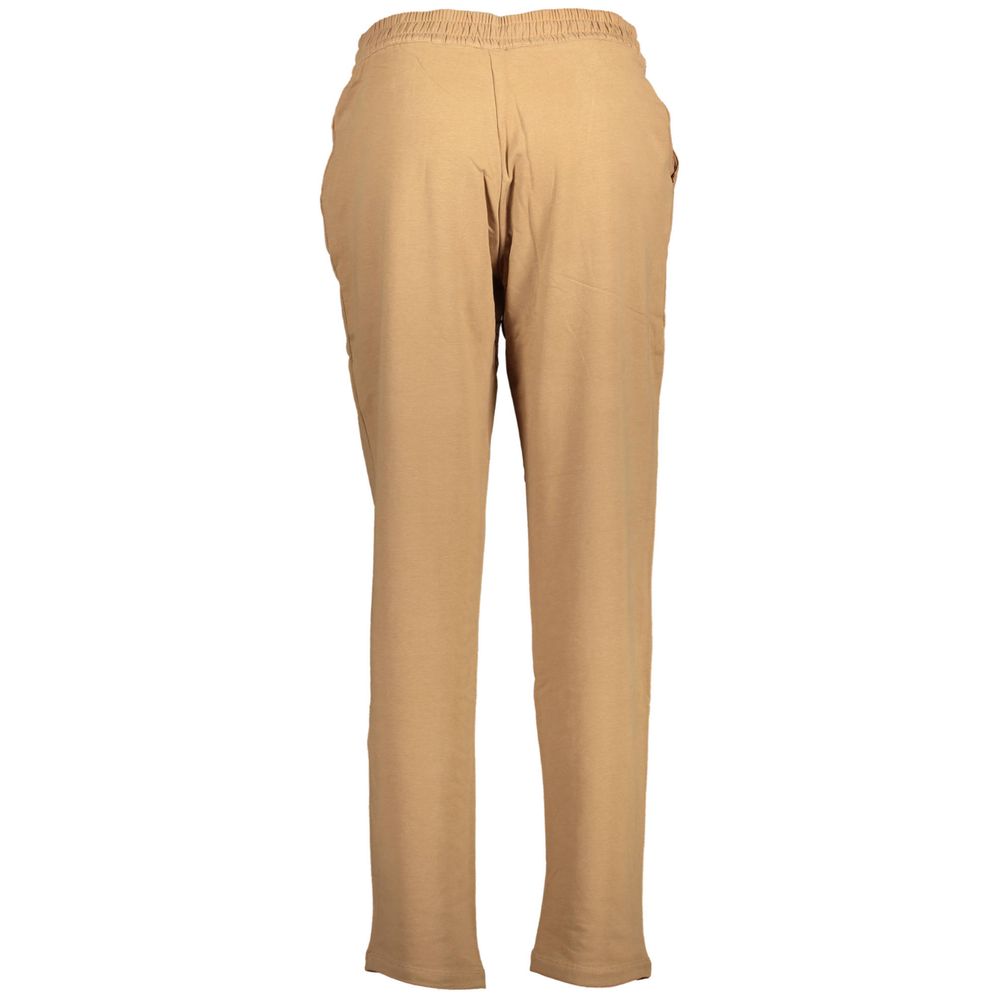 Marrone Cotton Women's Track Pant - ventzia