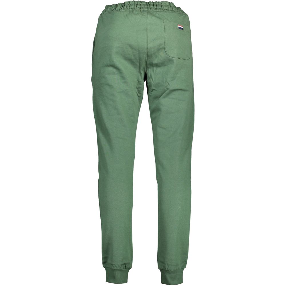Verde Cotton Male Pantalon - ventzia