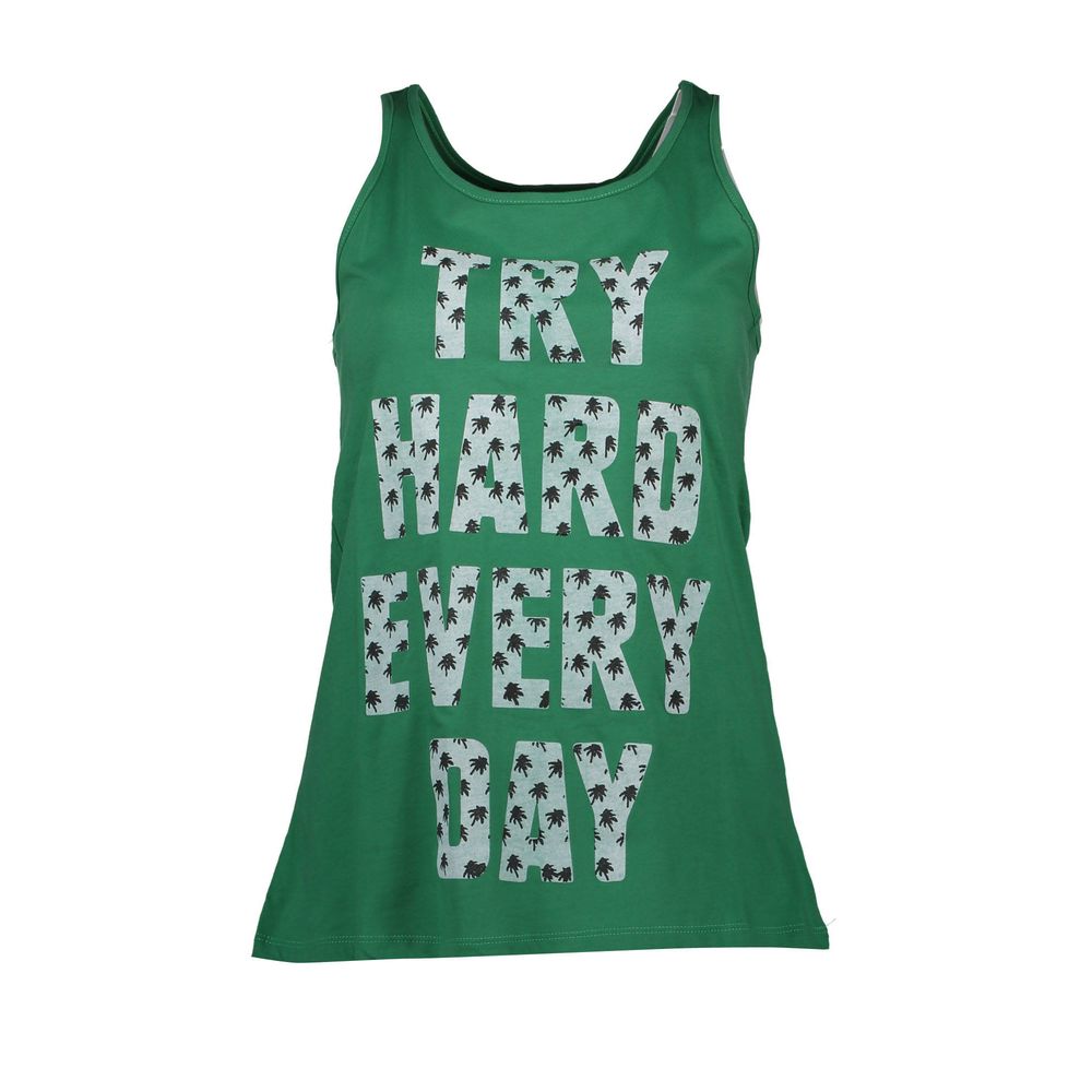 Verde Cotton Women Tank Top - ventzia