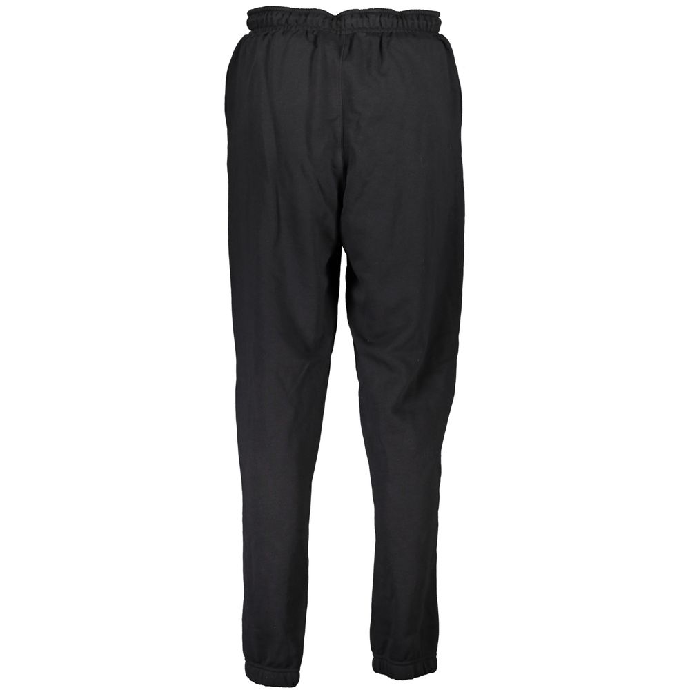 Black Cotton Women Sweatpants - ventzia
