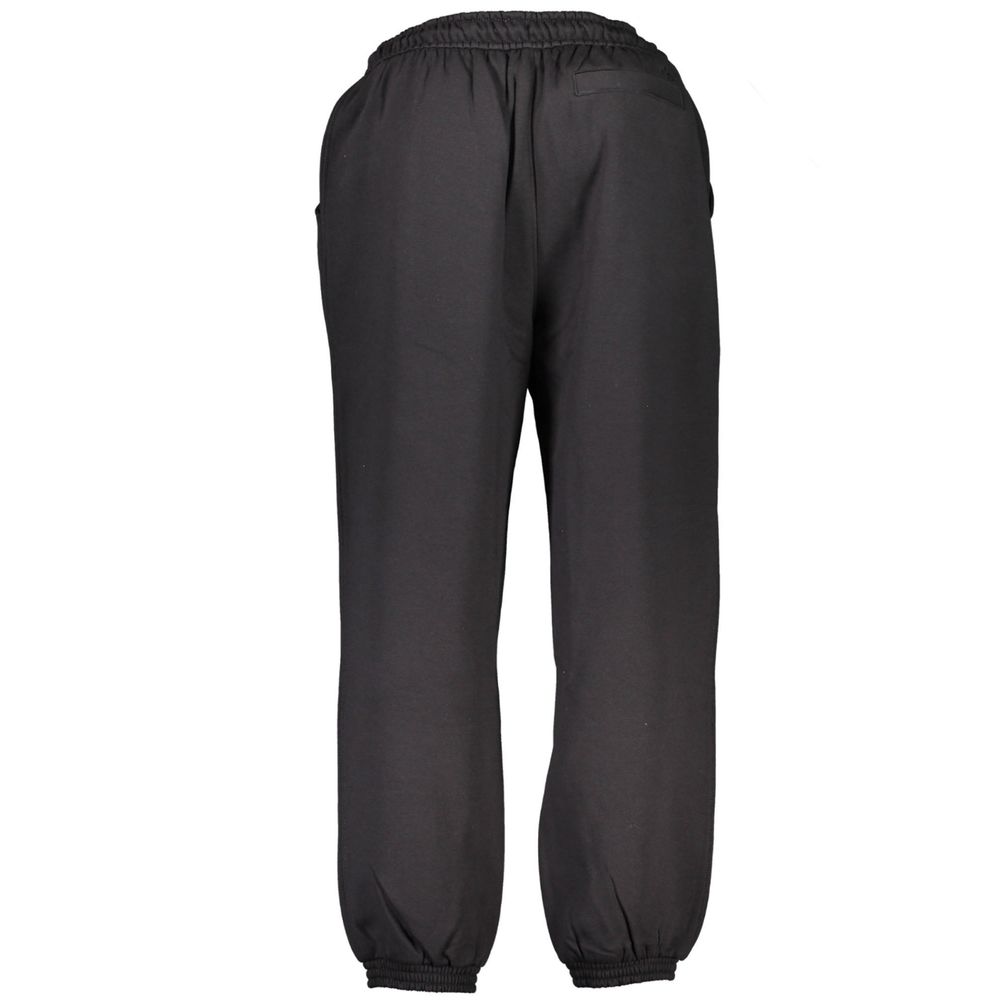 Black Cotton Men's Sweatpant - ventzia