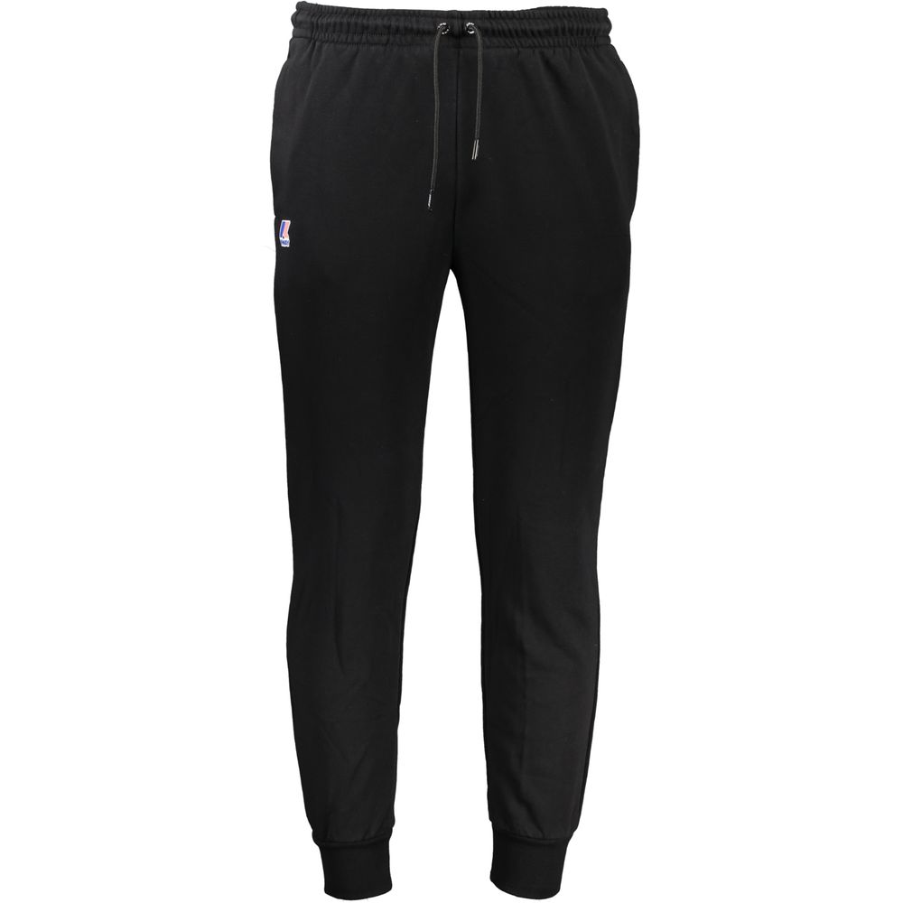 Black Cotton Pant - ventzia