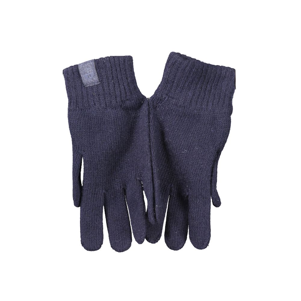 Blue Wool Men's Glove - ventzia