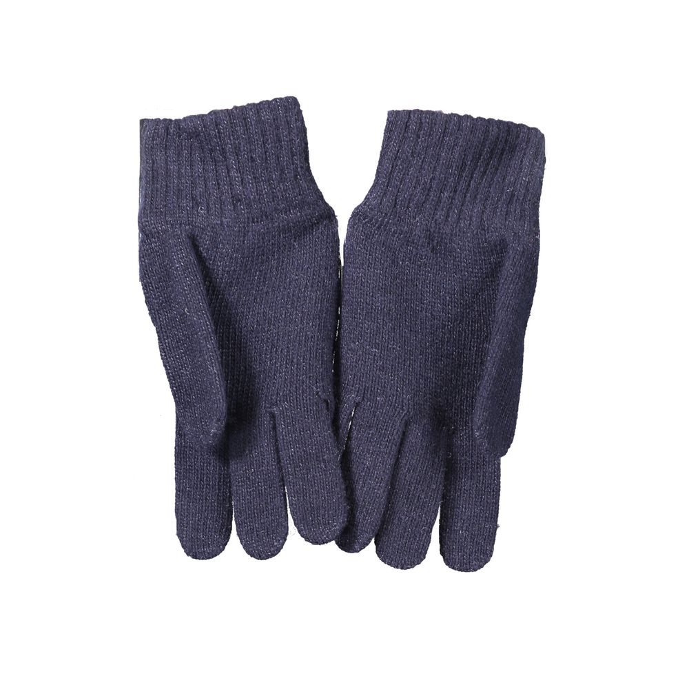 Blue Wool Men's Glove - ventzia