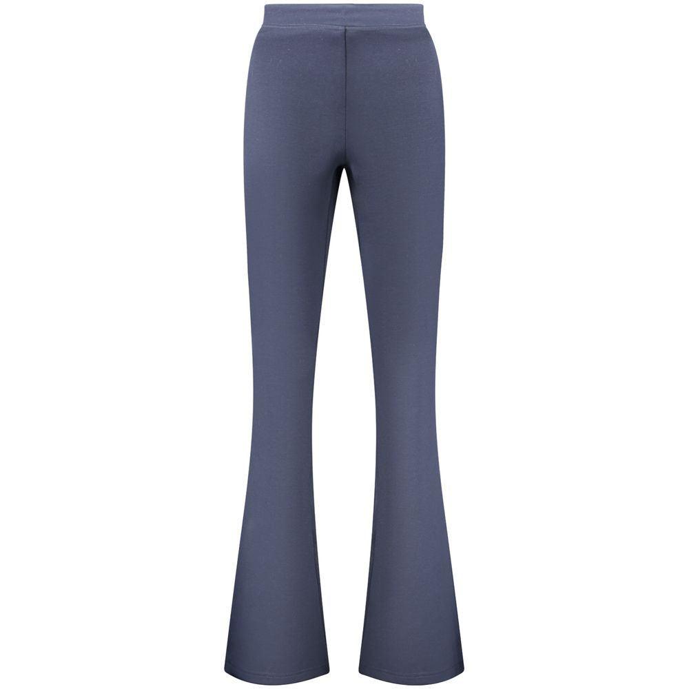 Blue Polyester Pant