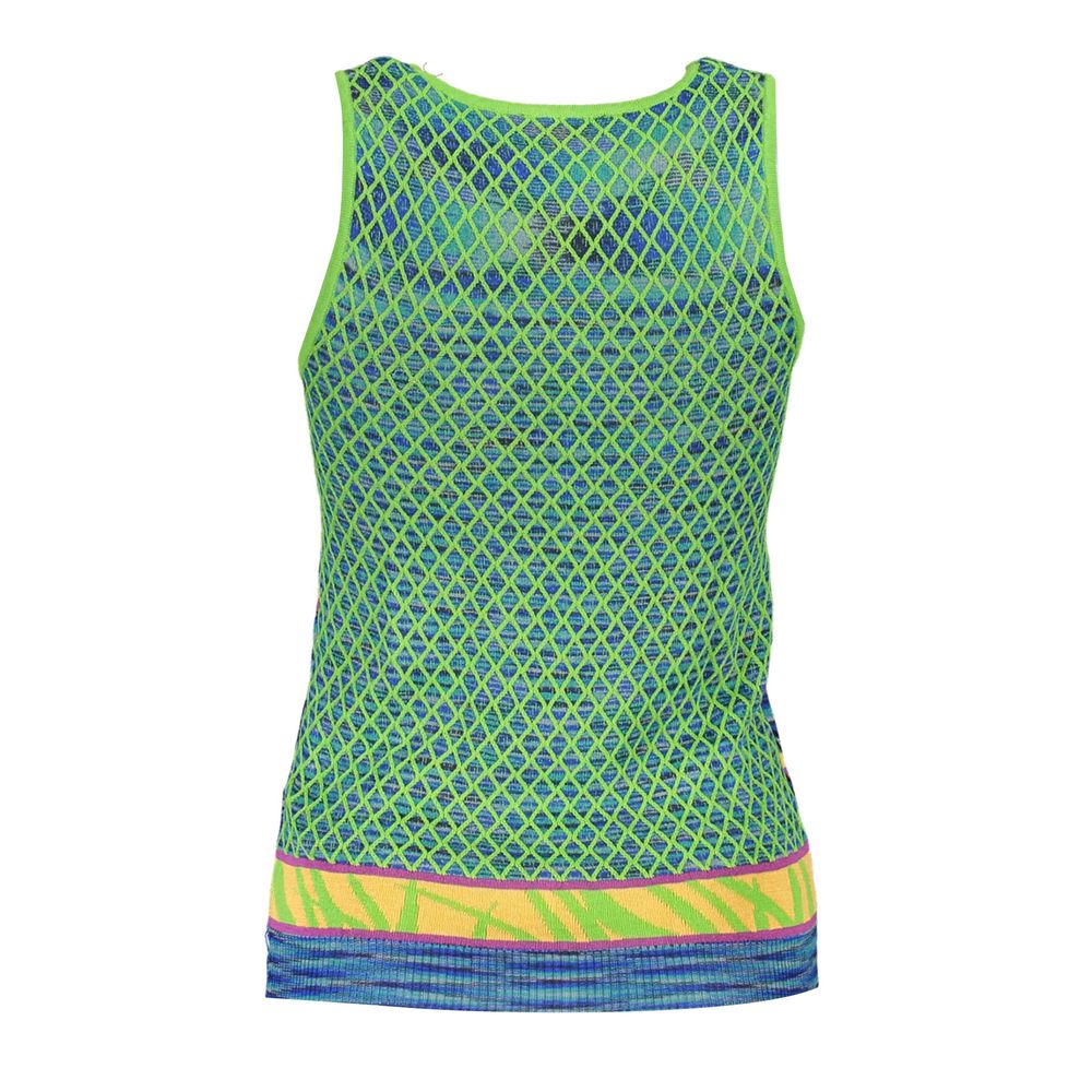 Green Cotton Tank Top