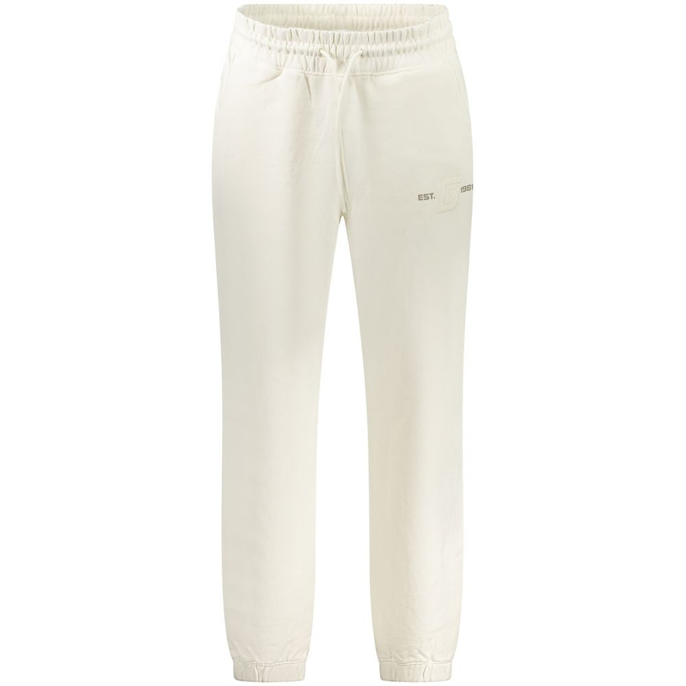 Bianco Cotton Men's Trousers - ventzia