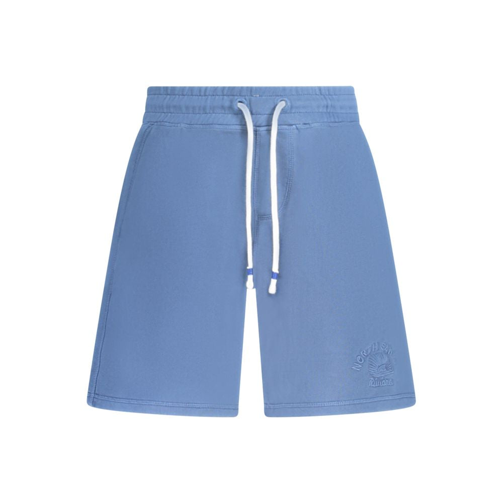 Blue Cotton Men's Sweatpant - ventzia
