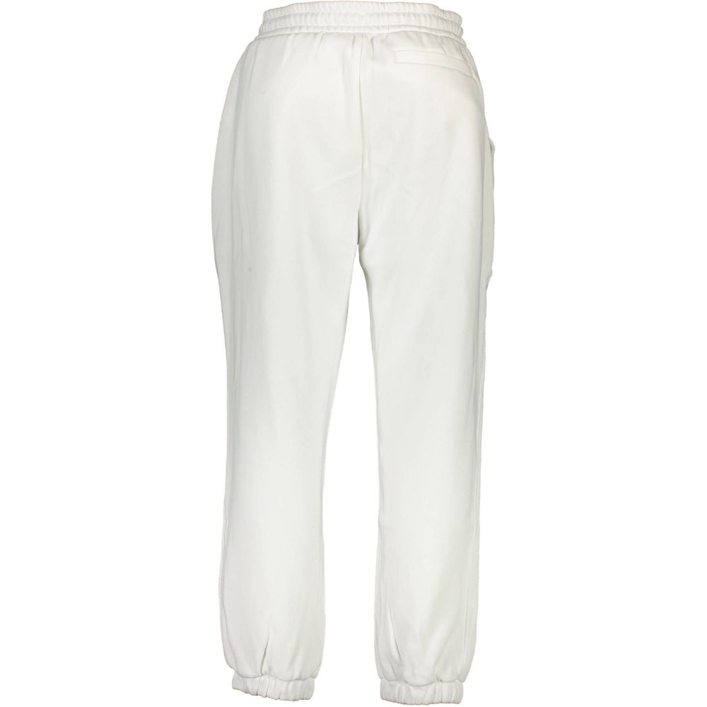White Cotton Men's Sweatpant - ventzia