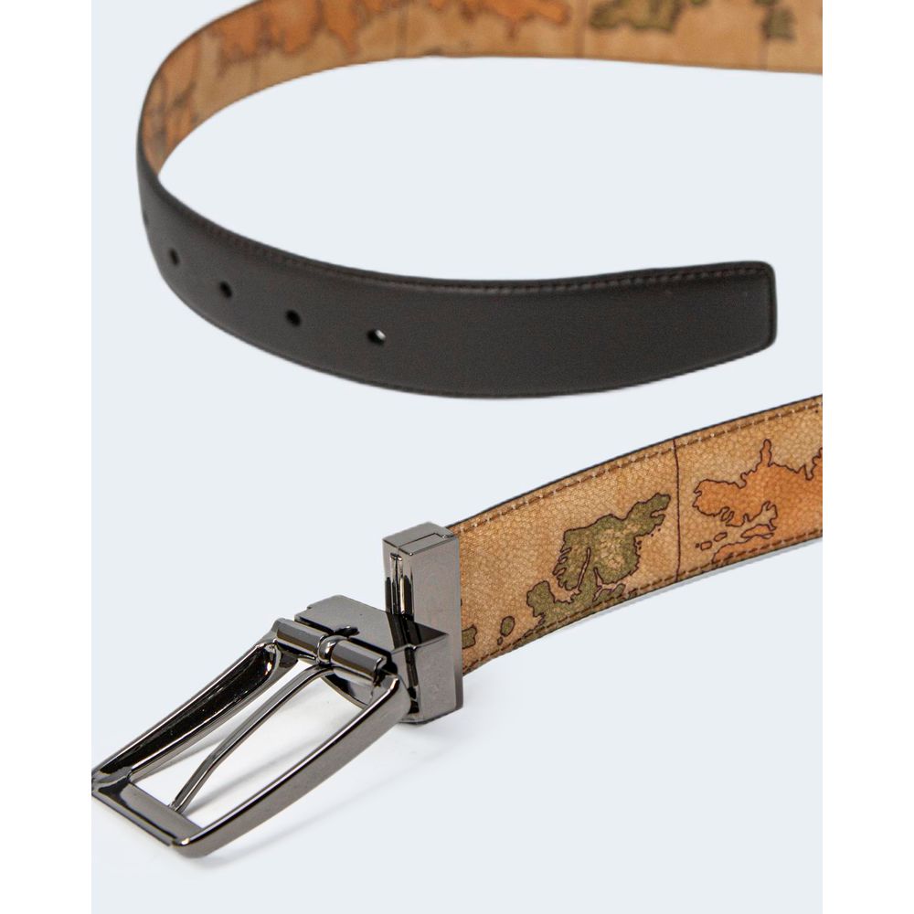 Brown Leather Regular Belt - ventzia