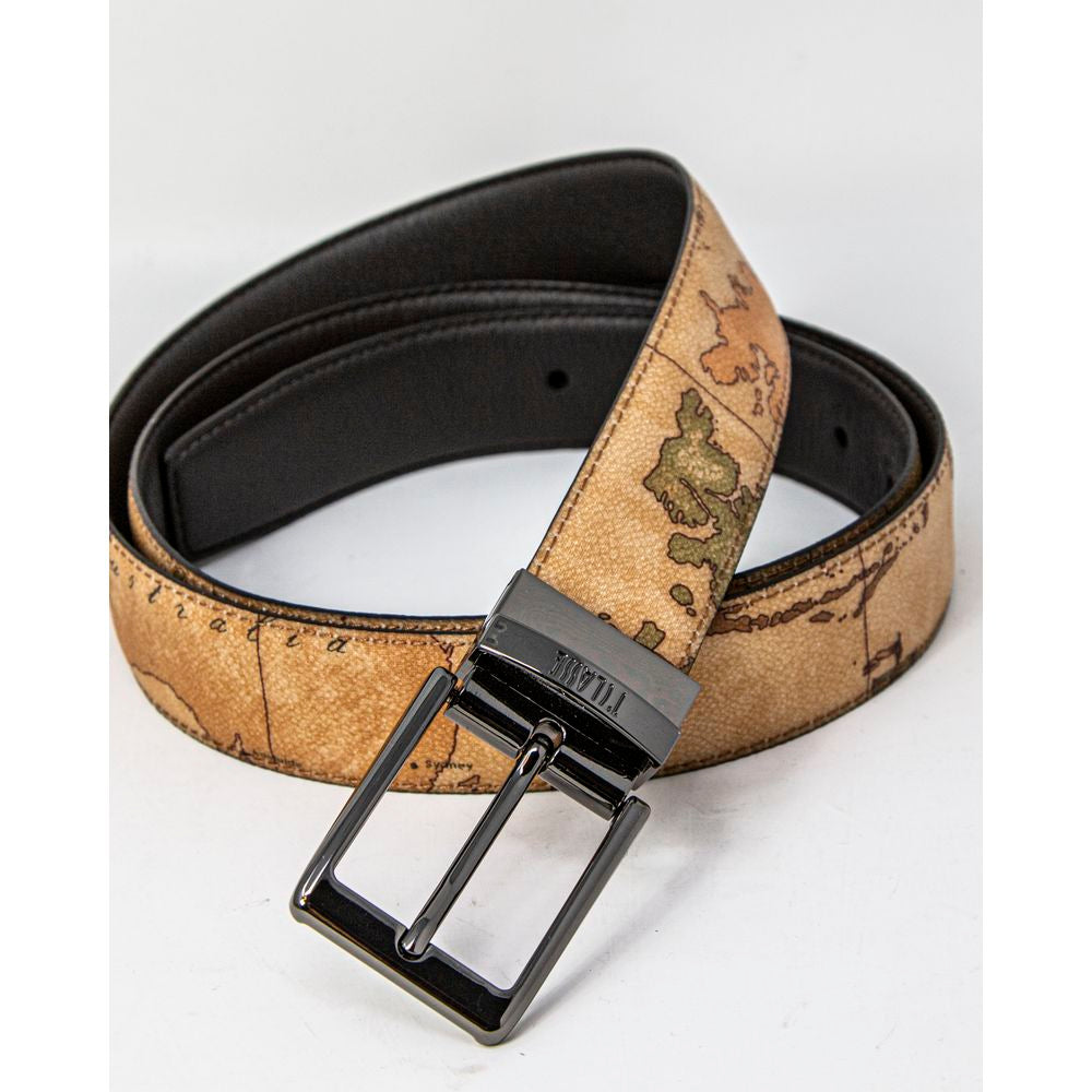Brown Leather Regular Belt - ventzia