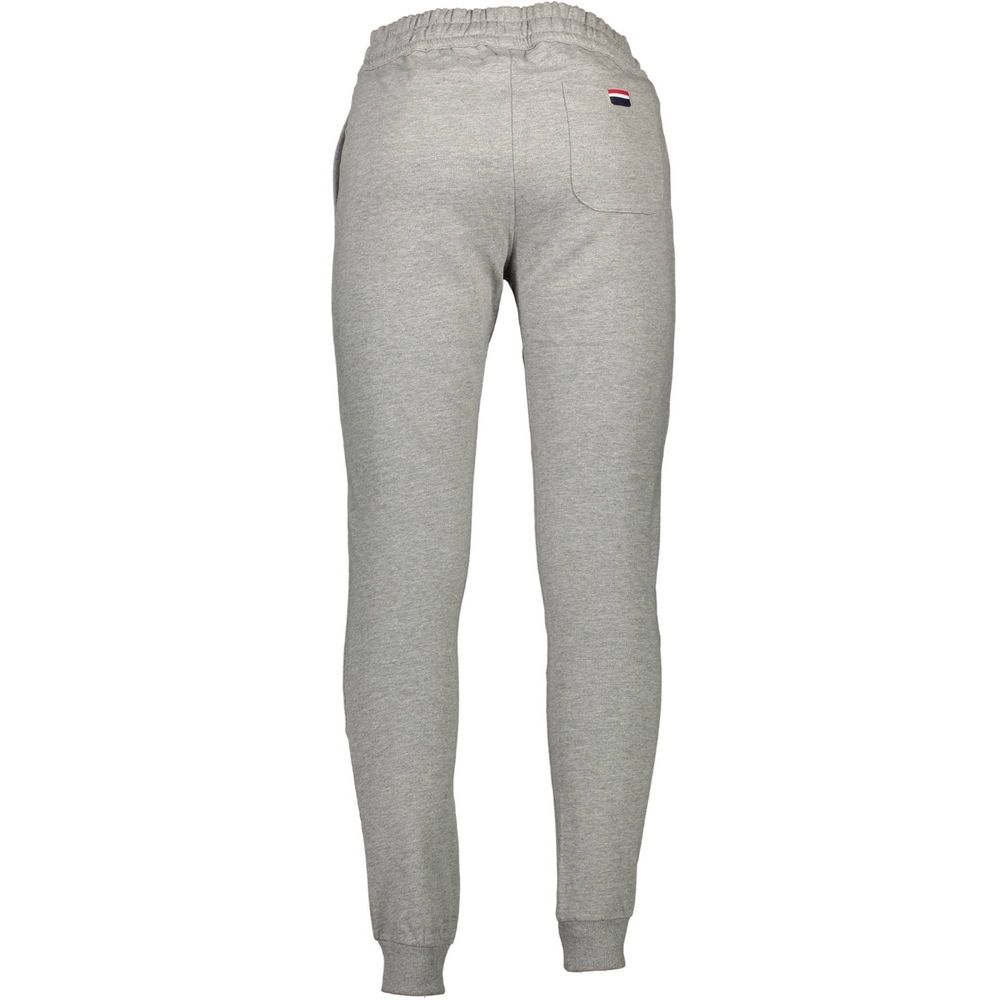 Grigio Cotton Men Sport Trouser - ventzia