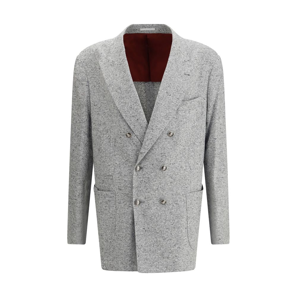 Gray Wool Blazer