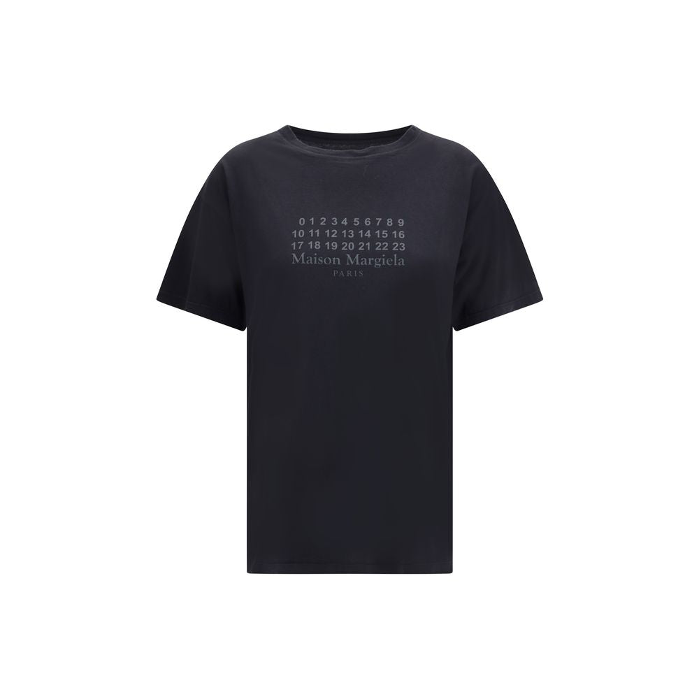 Black Cotton T-Shirt - ventzia