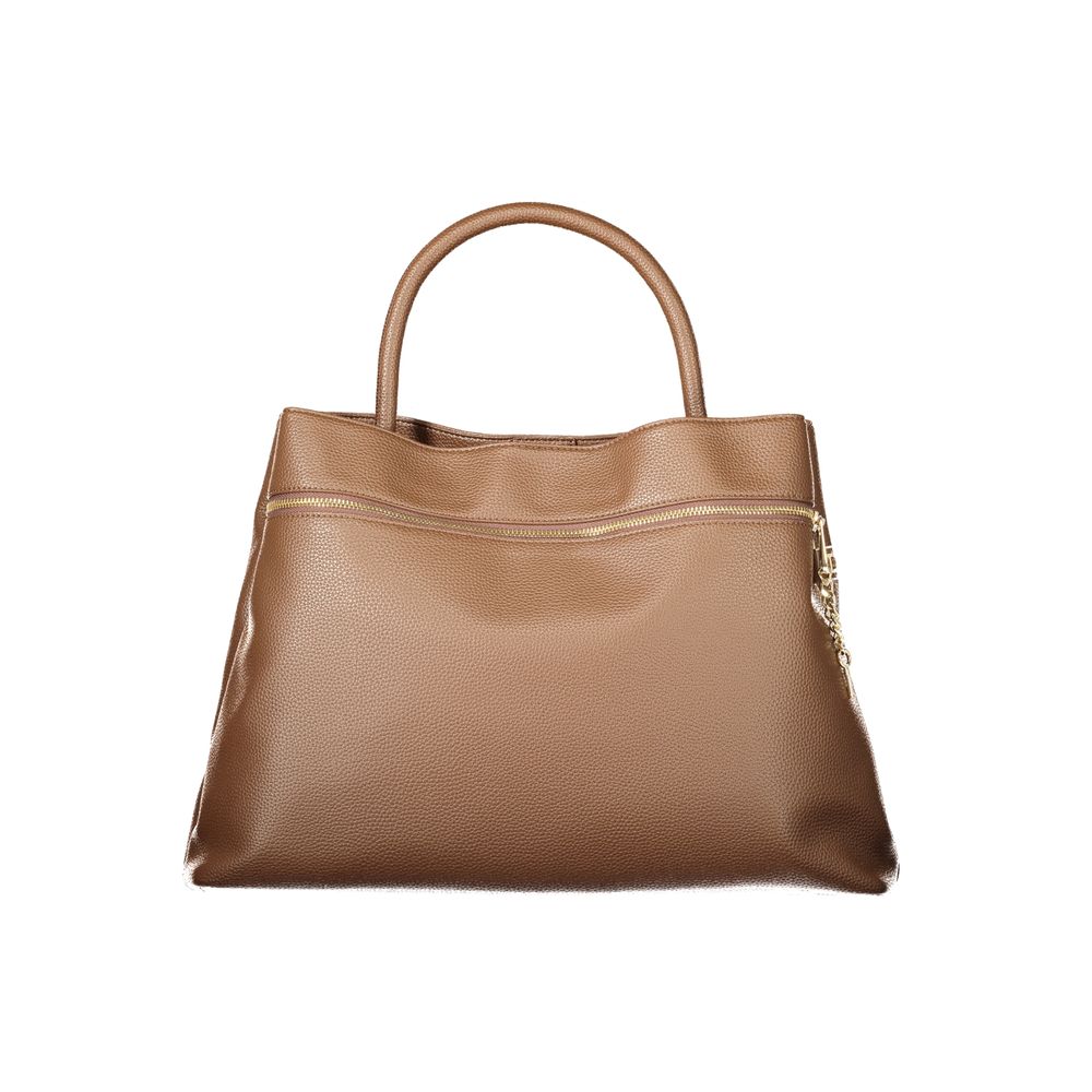 Brown Polyethylene Handbag