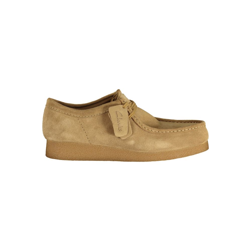 Beige Polyester Sneaker