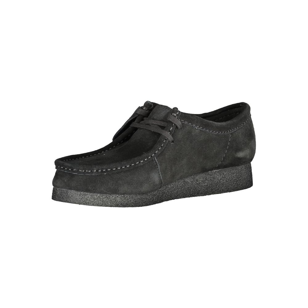 Black Polyester Sneaker