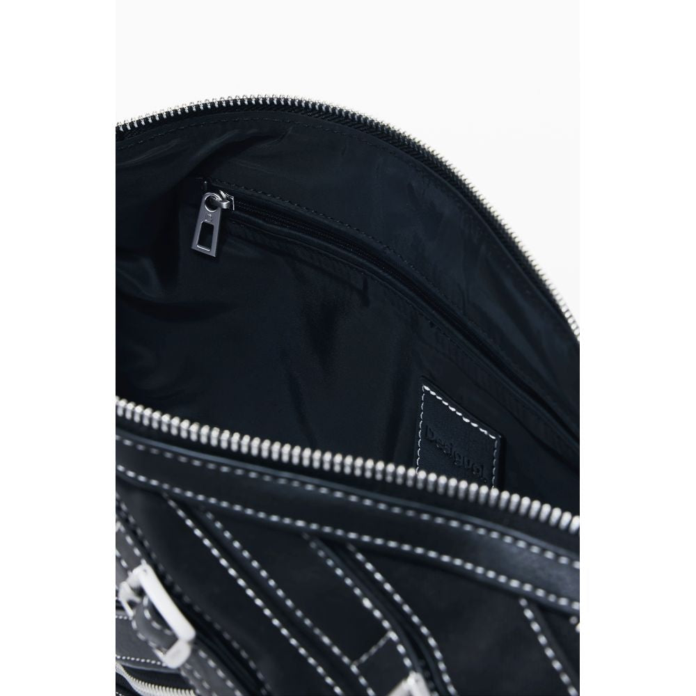 Black Polyethylene Handbag