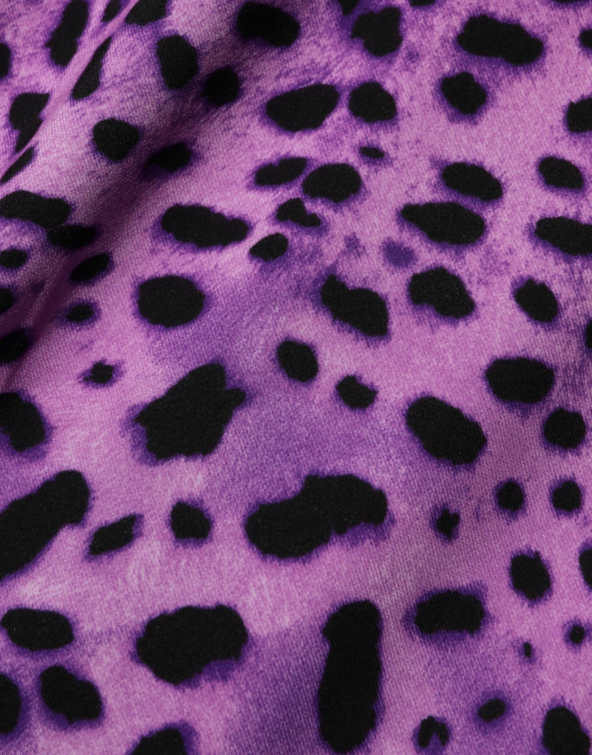 Violet Leopard Sheath Bodycon Mini Dress - ventzia