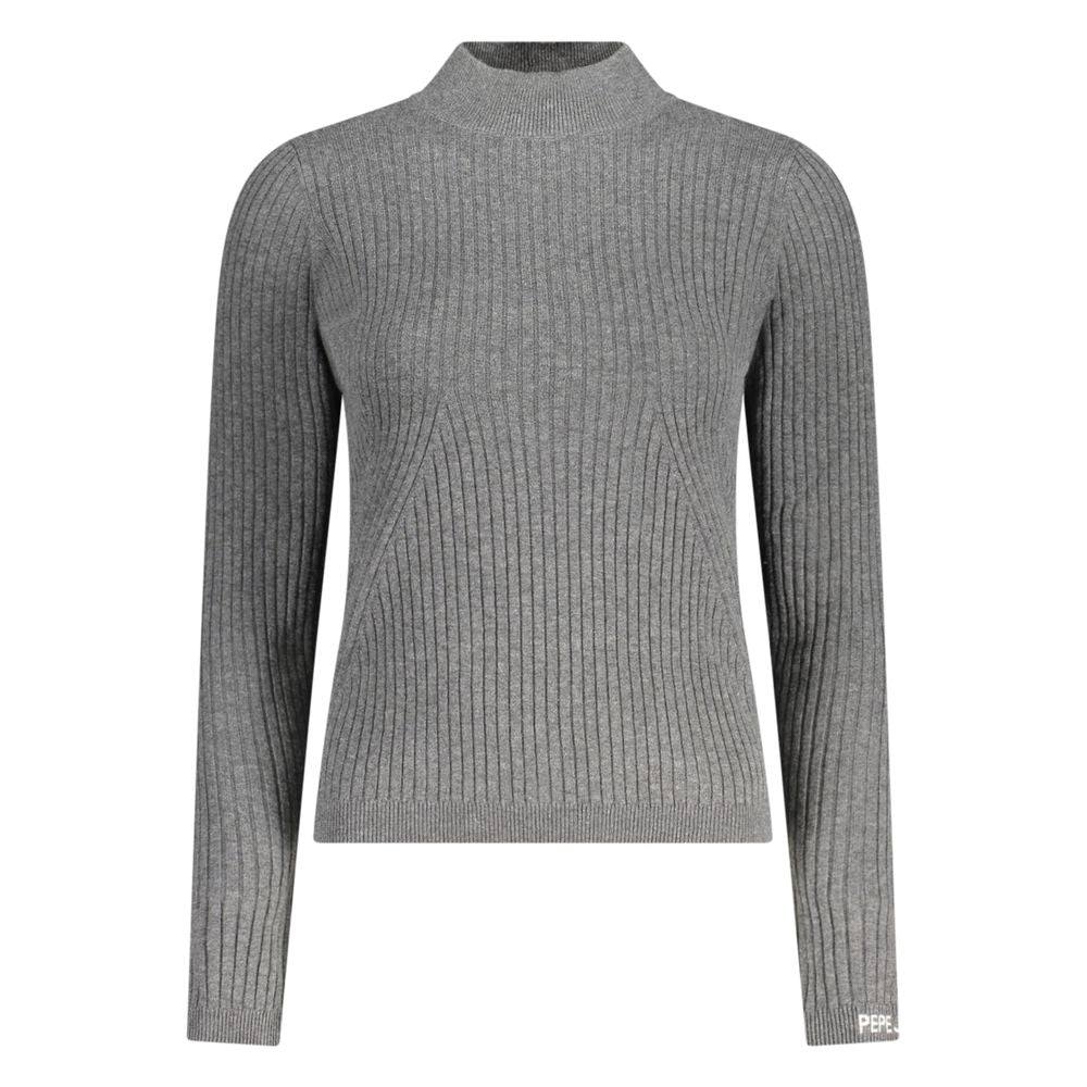 Grigio Cotton Women Sweater - ventzia