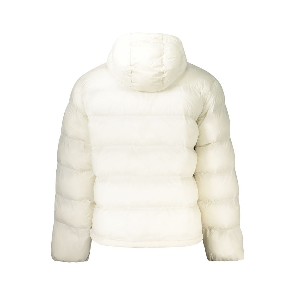 Bianco Poliammide Uomo Jacket - ventzia