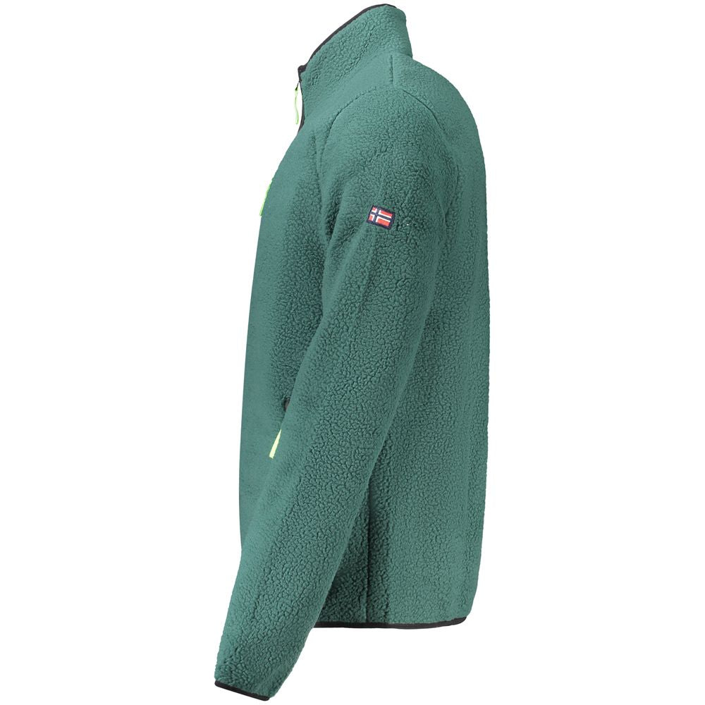 Green Polyester Sweatshirt