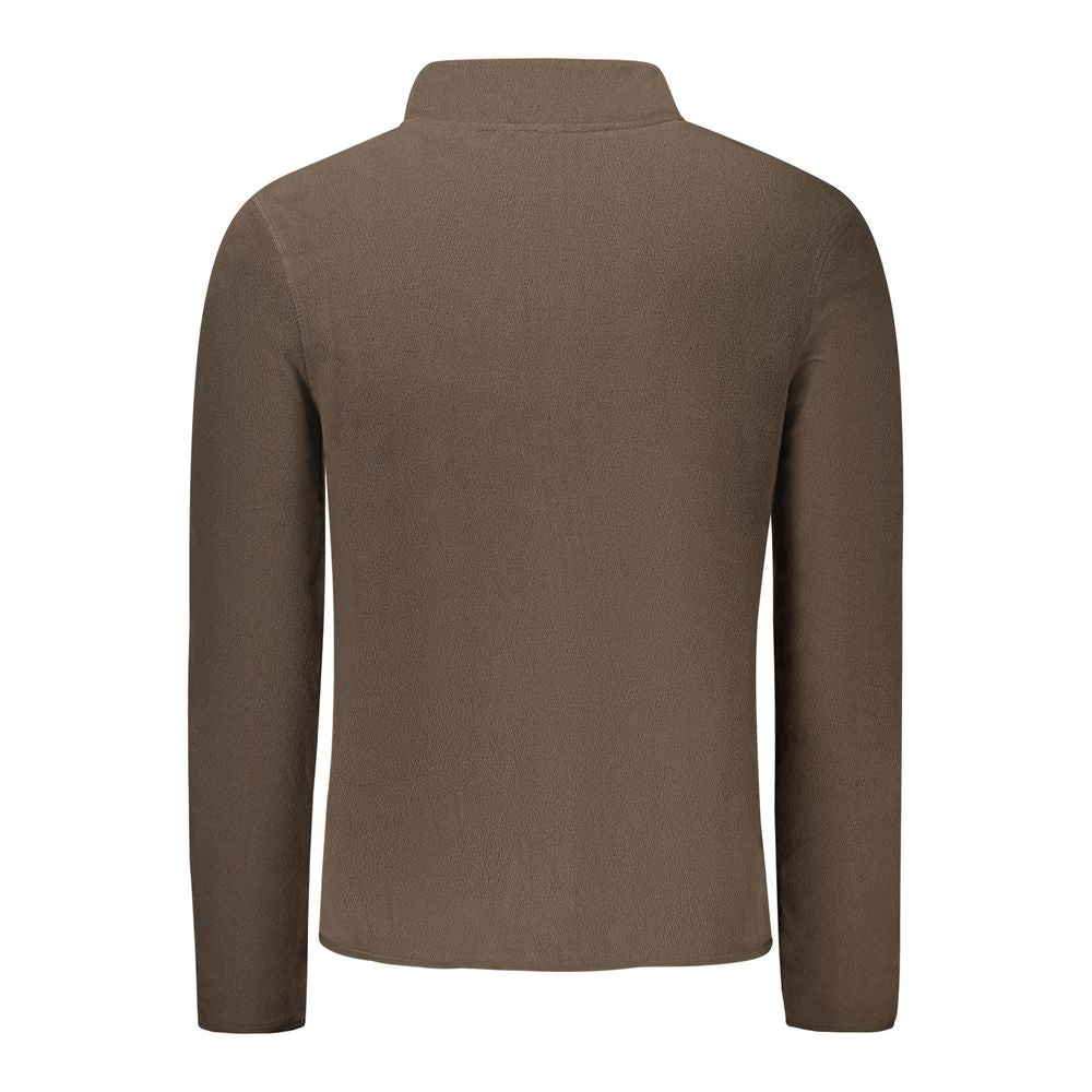 Brown Polyester Sweatshirt