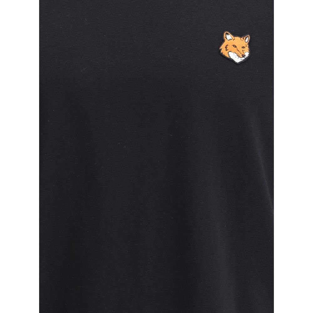 Black Cotton T-Shirt - ventzia
